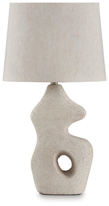 Chadrich Antique Beige Table Lamp (Set of 2) - Ella Furniture