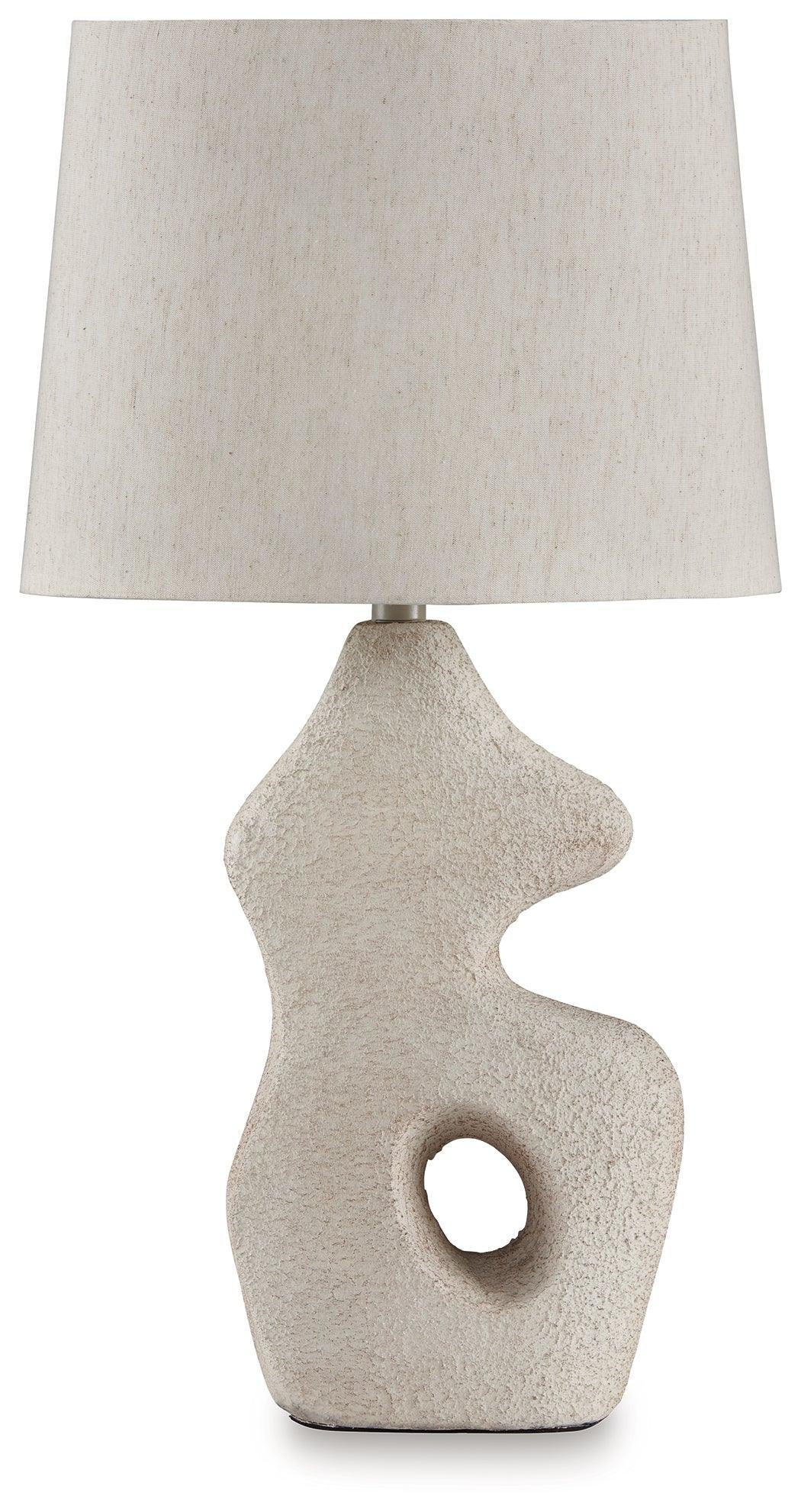 Chadrich Antique Beige Table Lamp (Set of 2) - Ella Furniture