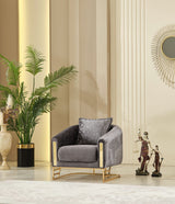 Romance Gray Living Room Set