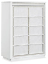 Chalanna White Chest of Drawers - Ella Furniture