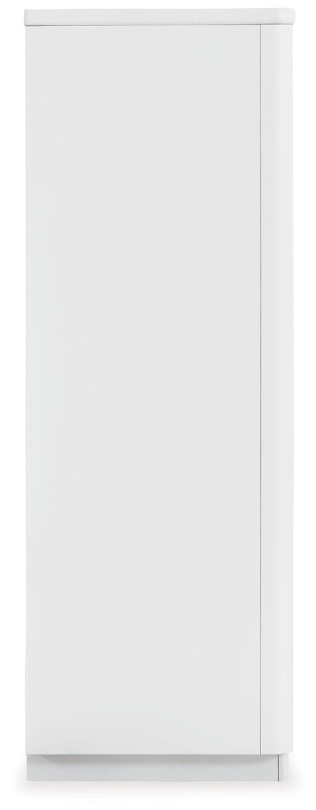 Chalanna White Chest of Drawers - Ella Furniture