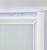 Chalanna White Dresser and Mirror - Ella Furniture