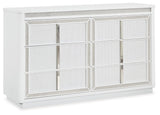 Chalanna White Dresser - Ella Furniture