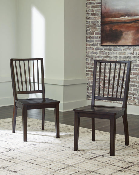 Charterton Two-tone Brown Dining Room Set - Ella Furniture