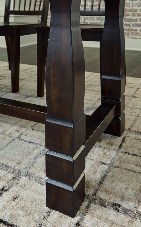 Charterton Two-tone Brown Dining Room Set - Ella Furniture