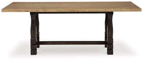 Charterton Two-tone Brown Dining Room Set - Ella Furniture