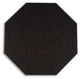 Chasinfield Dark Brown Coffee Table With 2 End Tables - Ella Furniture