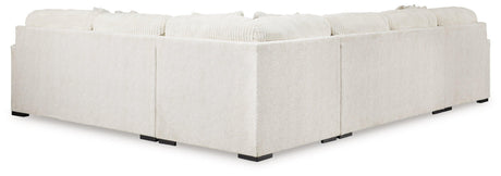 Chessington Ivory 4-Piece Sectional With Chaise - Ella Furniture