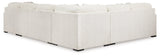 Chessington Ivory 4-Piece Sectional With Chaise - Ella Furniture