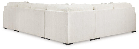 Chessington Ivory 4-Piece Sectional With Chaise - Ella Furniture