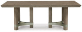 Chrestner Gray Rectangular Dining Room Set - Ella Furniture