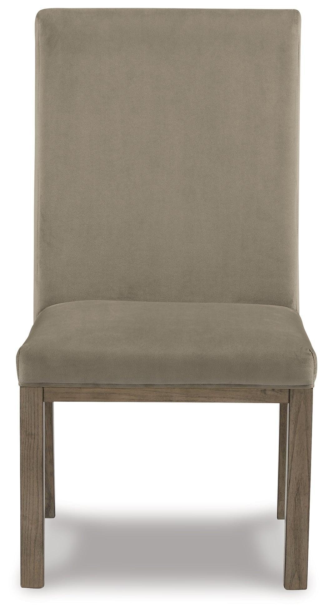 Chrestner Gray Rectangular Dining Room Set - Ella Furniture