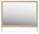 Cielden Tan Bedroom Mirror - Ella Furniture