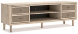 Cielden Two-tone 62" Tv Stand - Ella Furniture