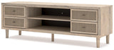 Cielden Two-tone 62" Tv Stand - Ella Furniture
