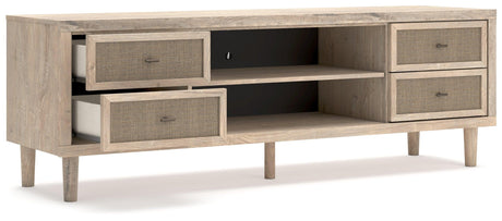 Cielden Two-tone 62" Tv Stand - Ella Furniture