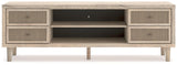Cielden Two-tone 62" Tv Stand - Ella Furniture