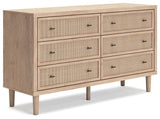 Cielden Two-tone Dresser - Ella Furniture