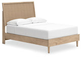 Cielden Two-tone Full Panel Bed - Ella Furniture