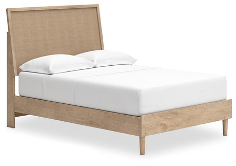 Cielden Two-tone Full Panel Bed - Ella Furniture