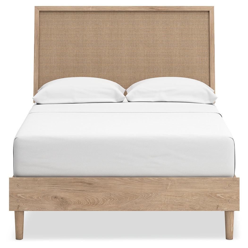 Cielden Two-tone Full Panel Bed - Ella Furniture