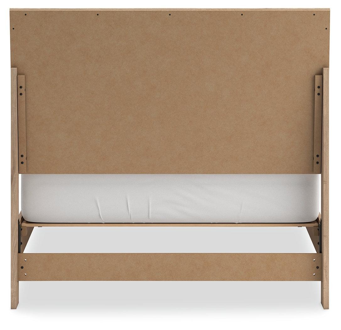 Cielden Two-tone Full Panel Bed - Ella Furniture