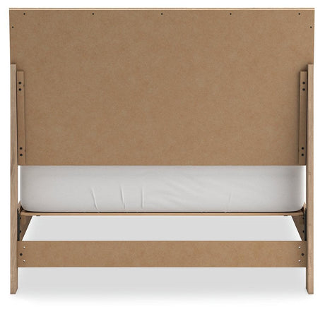 Cielden Two-tone Full Panel Bed - Ella Furniture