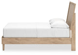 Cielden Two-tone Full Panel Bed - Ella Furniture