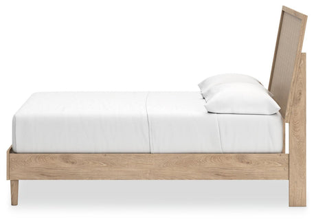 Cielden Two-tone Full Panel Bed - Ella Furniture