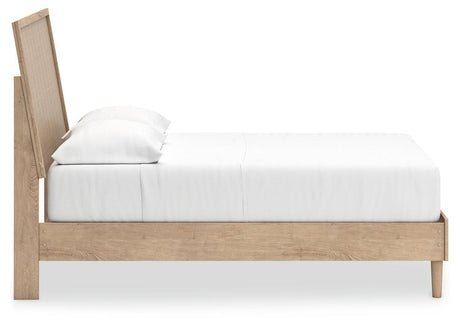 Cielden Two-tone Full Panel Bed - Ella Furniture