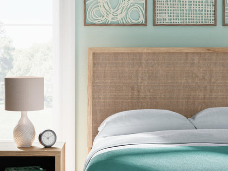 Cielden Two-tone Full Panel Bed - Ella Furniture