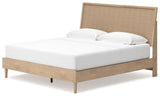 Cielden Two-tone King Panel Bed - Ella Furniture