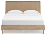 Cielden Two-tone King Panel Bed - Ella Furniture