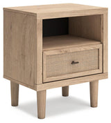 Cielden Two-tone Nightstand - Ella Furniture