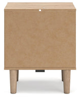 Cielden Two-tone Nightstand - Ella Furniture