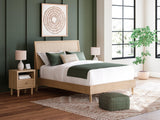 Cielden Two-tone Queen Panel Bed - Ella Furniture