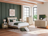 Cielden Two-tone Queen Panel Bed - Ella Furniture
