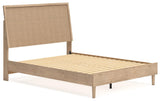 Cielden Two-tone Queen Panel Bed - Ella Furniture