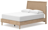 Cielden Two-tone Queen Panel Bed - Ella Furniture