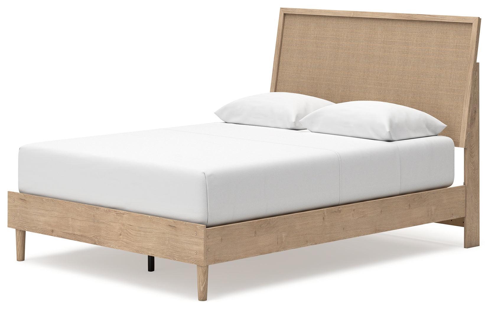 Cielden Two-tone Queen Panel Bed - Ella Furniture