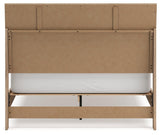 Cielden Two-tone Queen Panel Bed - Ella Furniture