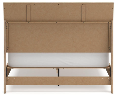 Cielden Two-tone Queen Panel Bed - Ella Furniture