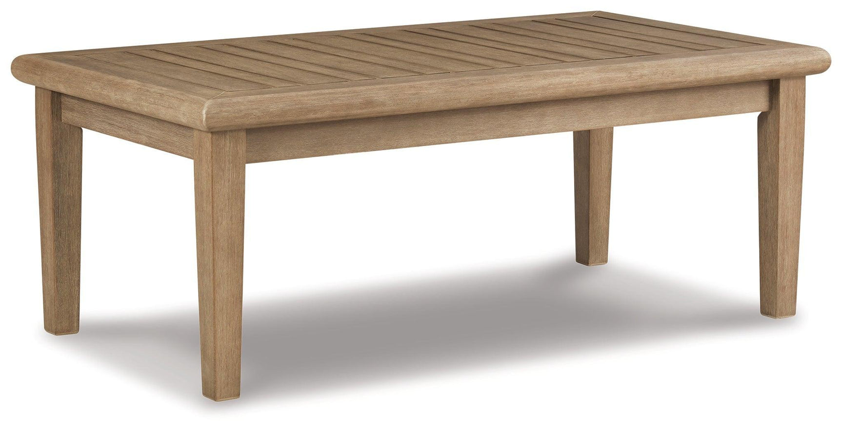 Clare Beige View Outdoor Loveseat And 2 Lounge Chairs With Coffee Table And 2 End Tables - Ella Furniture
