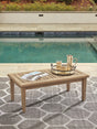 Clare Beige View Outdoor Sofa With Coffee Table - Ella Furniture