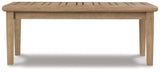 Clare Beige View Outdoor Sofa With Coffee Table - Ella Furniture