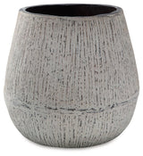 Claymount Distressed Brown Vase A2000636 - Ella Furniture