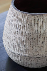Claymount Distressed Brown Vase A2000636 - Ella Furniture