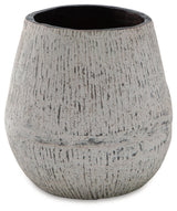 Claymount Distressed Brown Vase - Ella Furniture