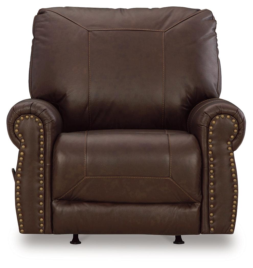 Colleton Dark Brown Sofa, Loveseat And Recliner - Ella Furniture