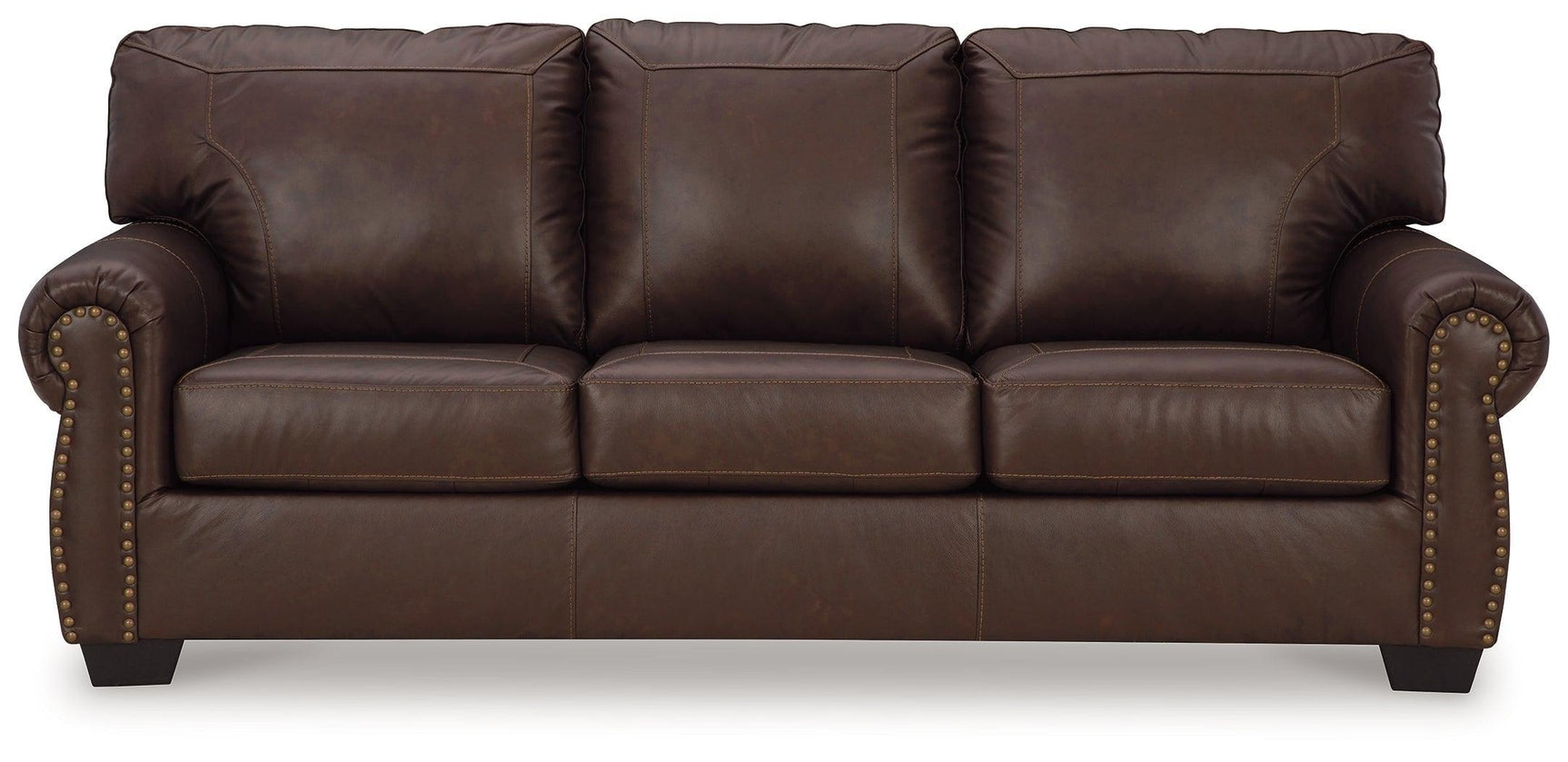 Colleton Dark Brown Sofa, Loveseat And Recliner - Ella Furniture
